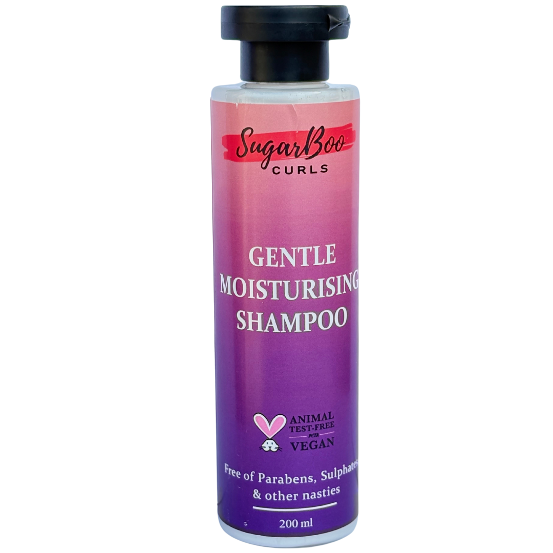Photo of the Gentle Moisturising Shampoo bottle.