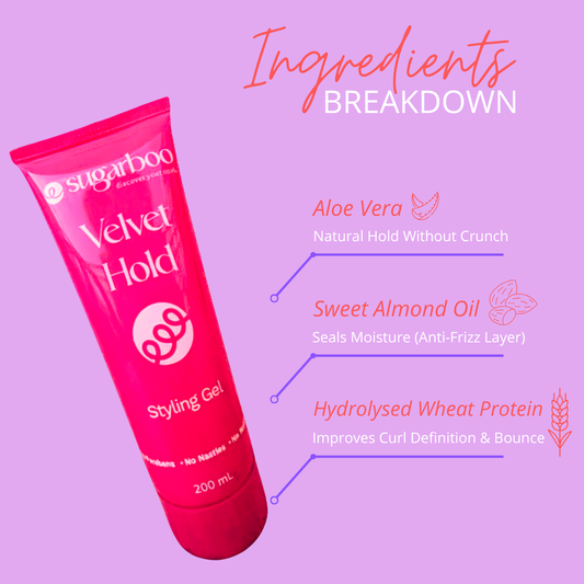 Velvet Hold Styling Gel (200ml)