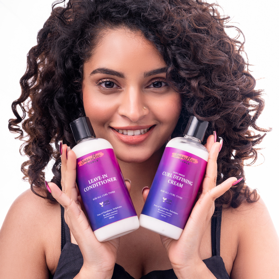 Leave In Conditioner Curl Defining Cream Combo Set Best Seller